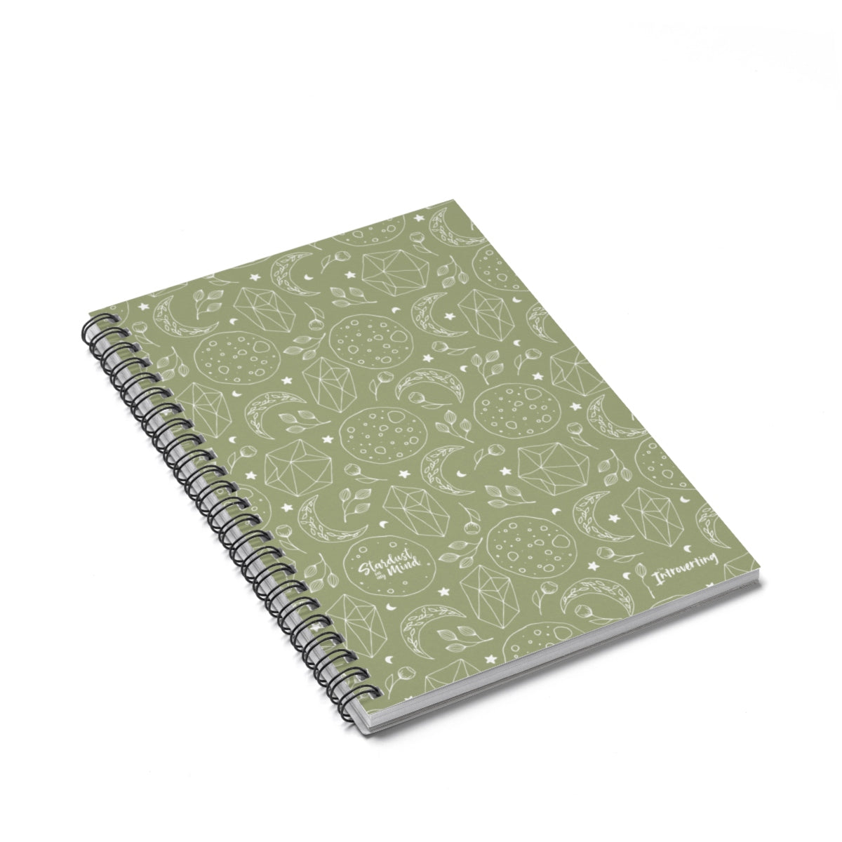 Crystal Moonbeams Spiral Notebook