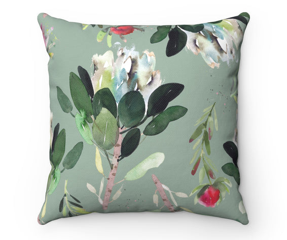 Wild Flower Throw Pillow