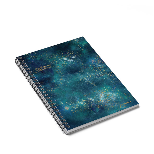 Bright Dreams Aquarius Spiral Notebook